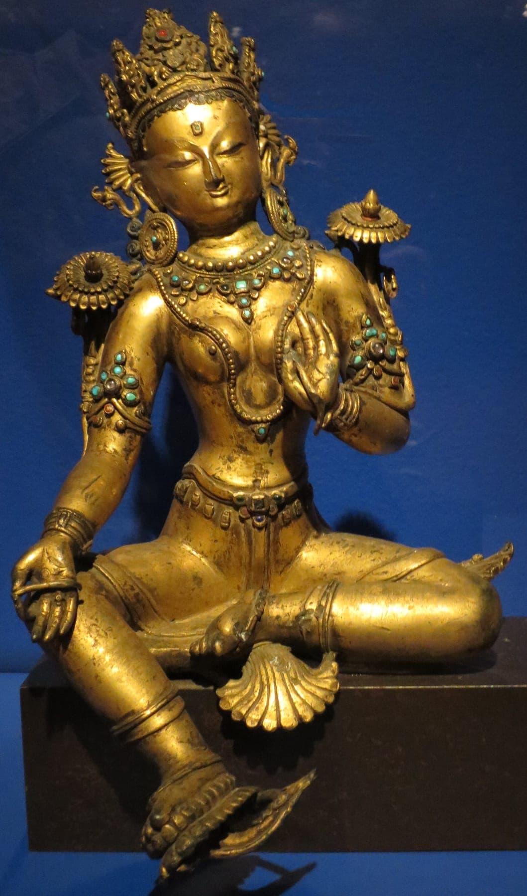 'Green Tara' from Nepal, 15th century, Norton Simon Museum