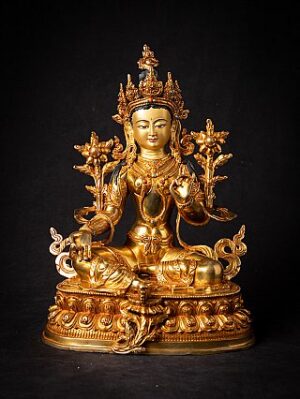 Metal Goddess Statue