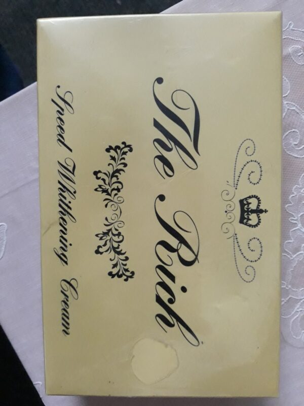 The Rich whitening creams